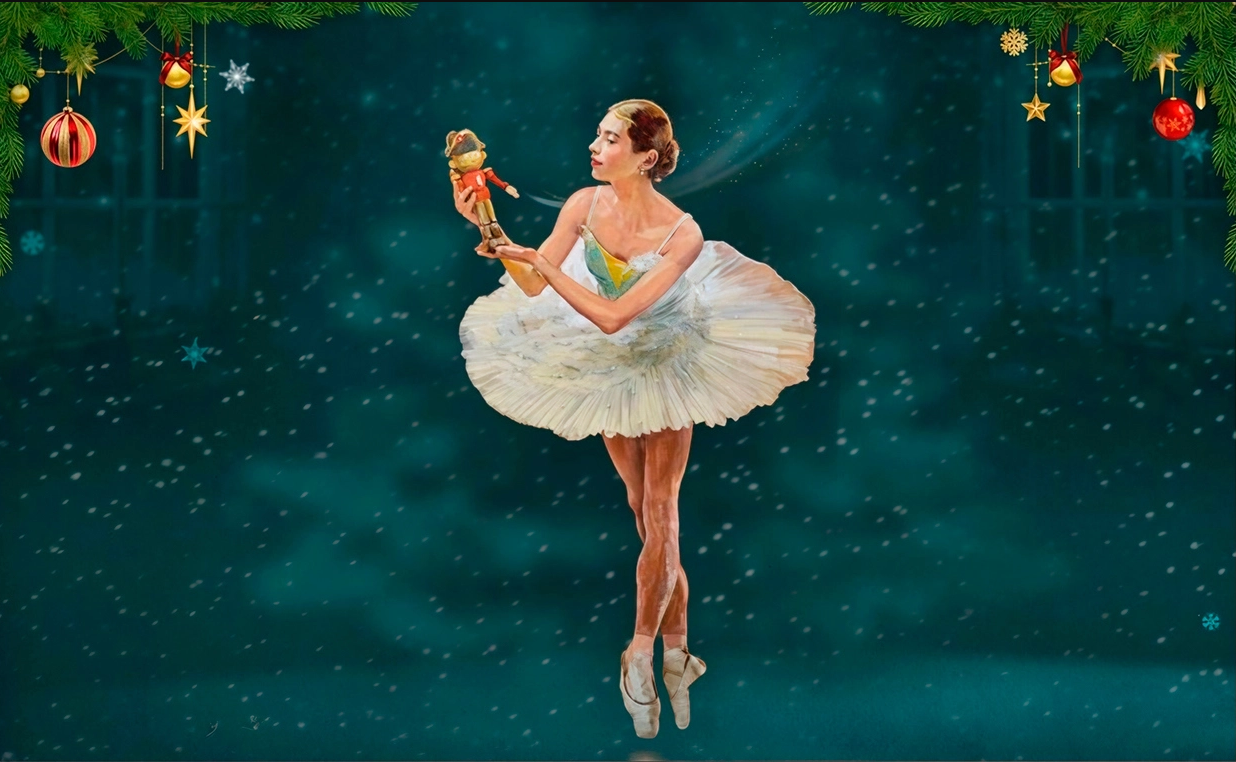 Щелкунчик на льду с симфоническим оркестром.