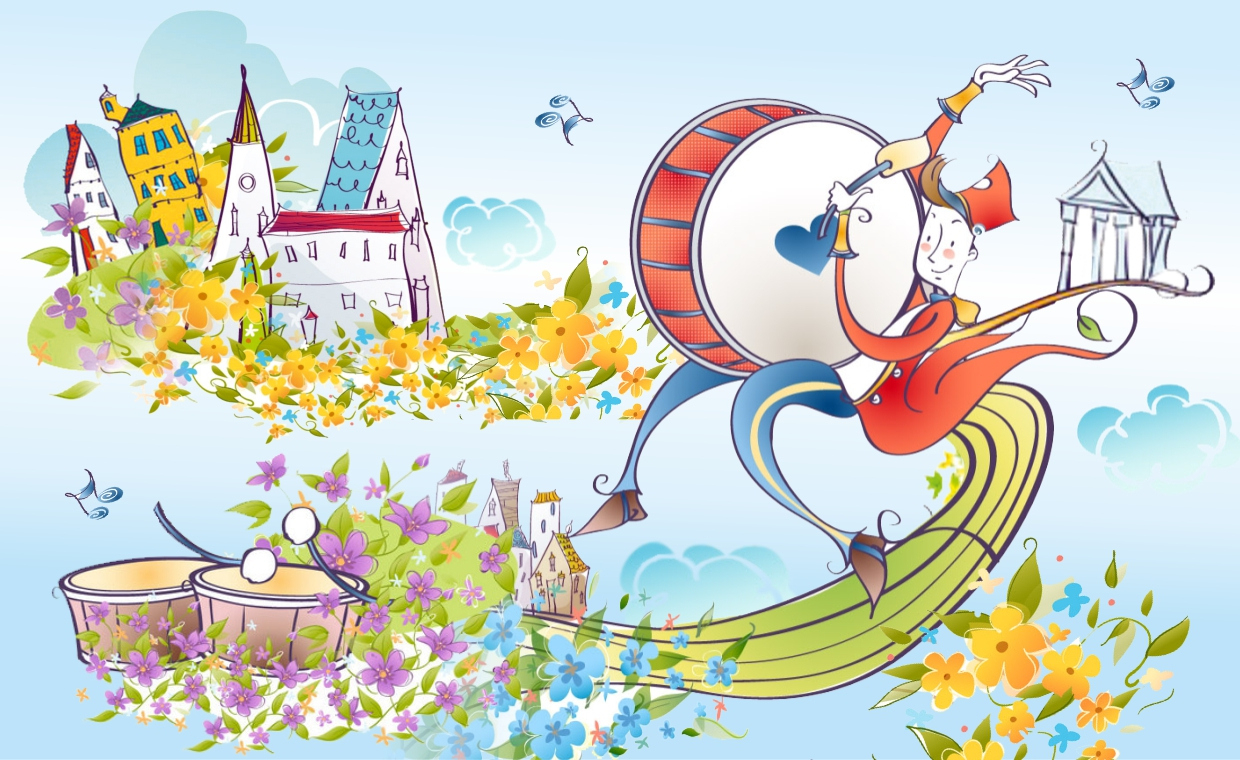 Сказка о музыкальных инструментах. Ударные инструменты