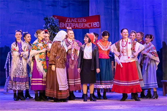 «Бабий бунт» Луганский музыкально-драматический театр