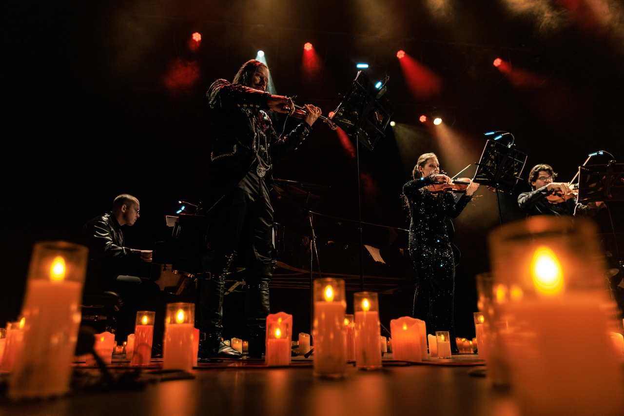 Мировые Рок-Хиты при Свечах