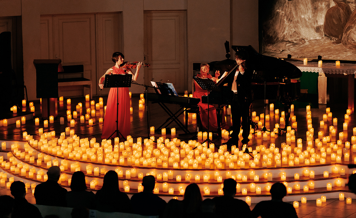 Шедевры Мировой Киномузыки при Свечах