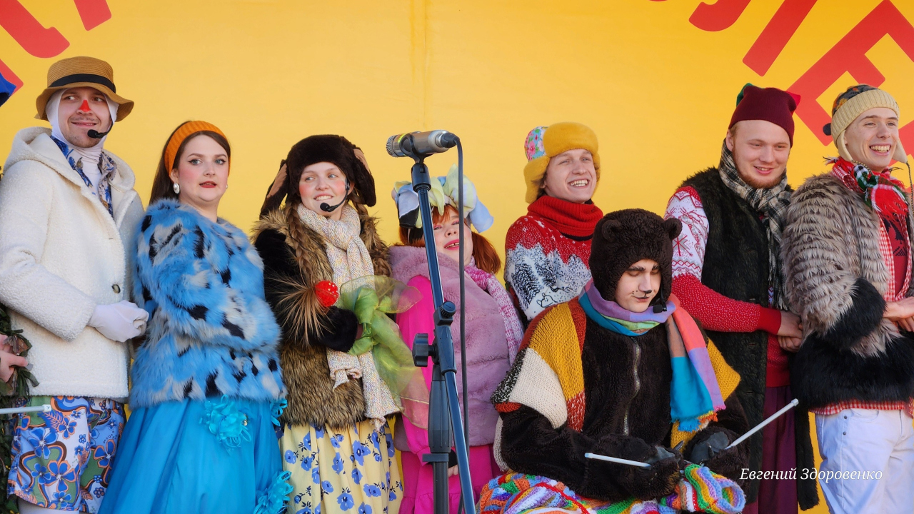 Маша и медведь, мартышка и гусь