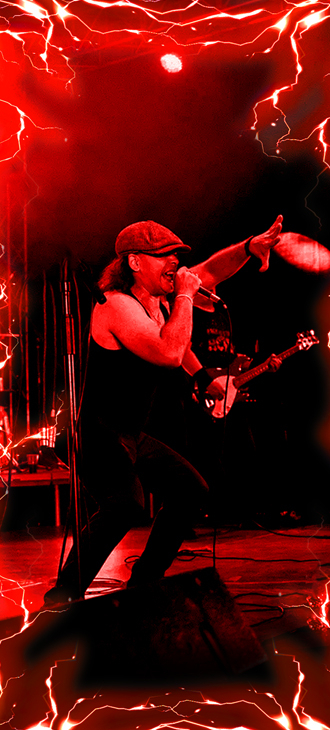 Шоу «AC/DC» в исполнении группы «Black in storm»