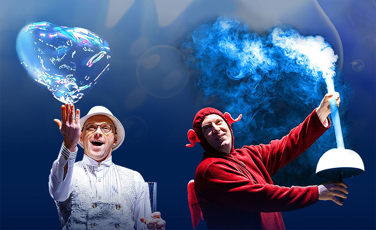 Испанский театр мыльных пузырей CLINC (Порт-Авентура)