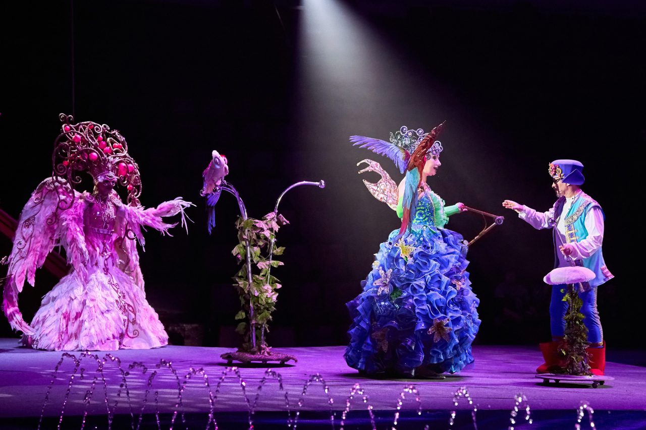 Цирк на воде Царство фонтанов