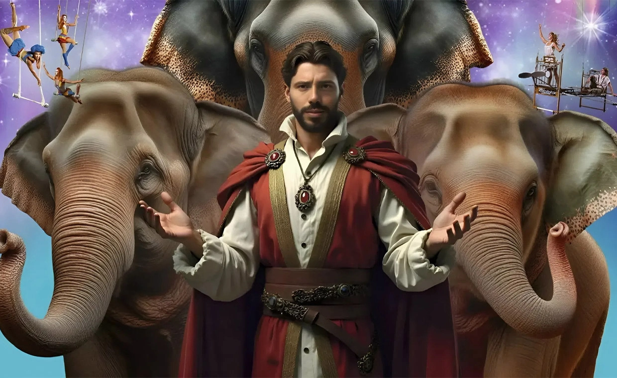 Девочка и слон