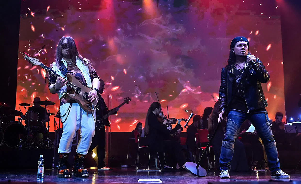 Scorpions Show с симфоническим оркестром
