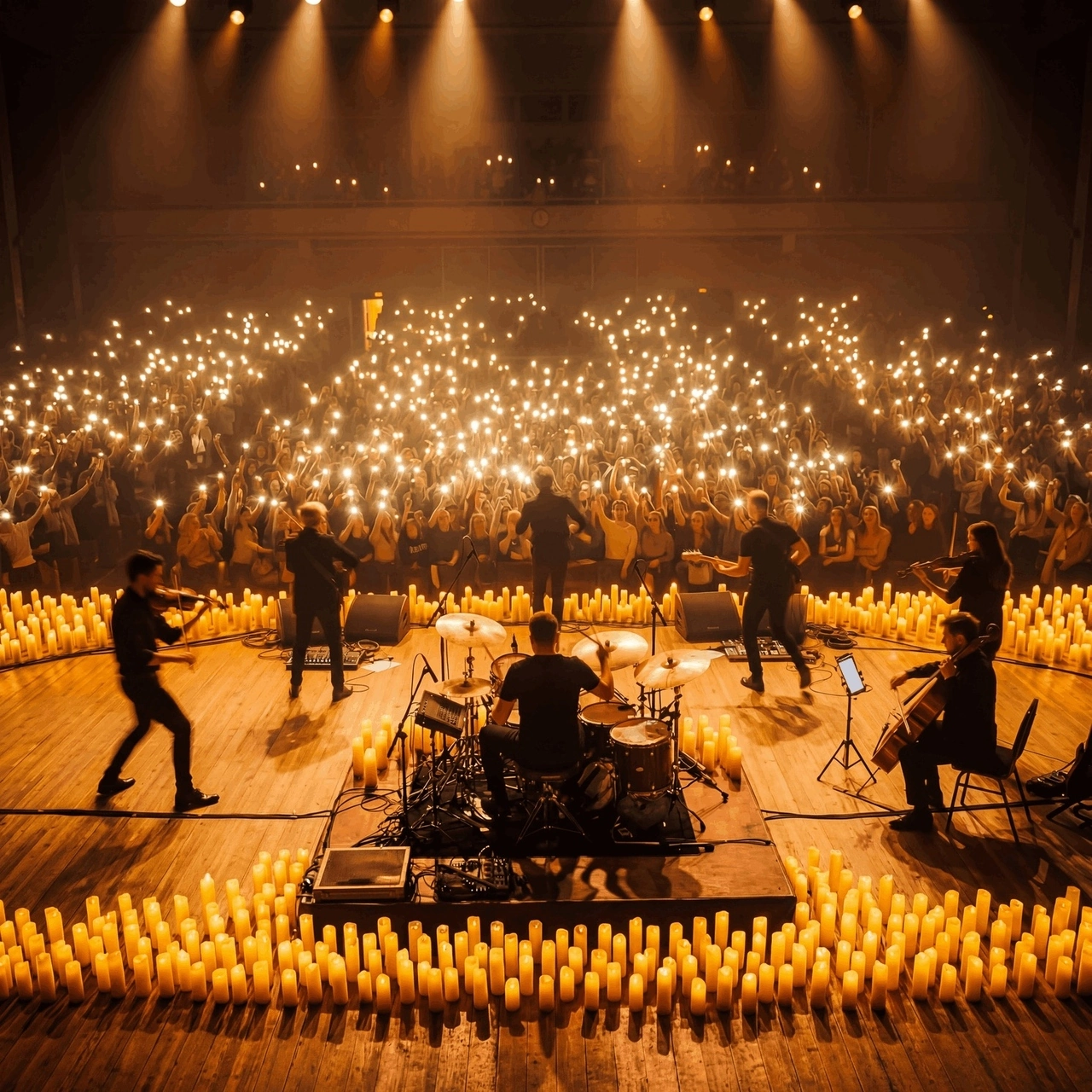Оркестр при свечах - Аура Шоу. Главная музыка столетия. Нижний Тагил