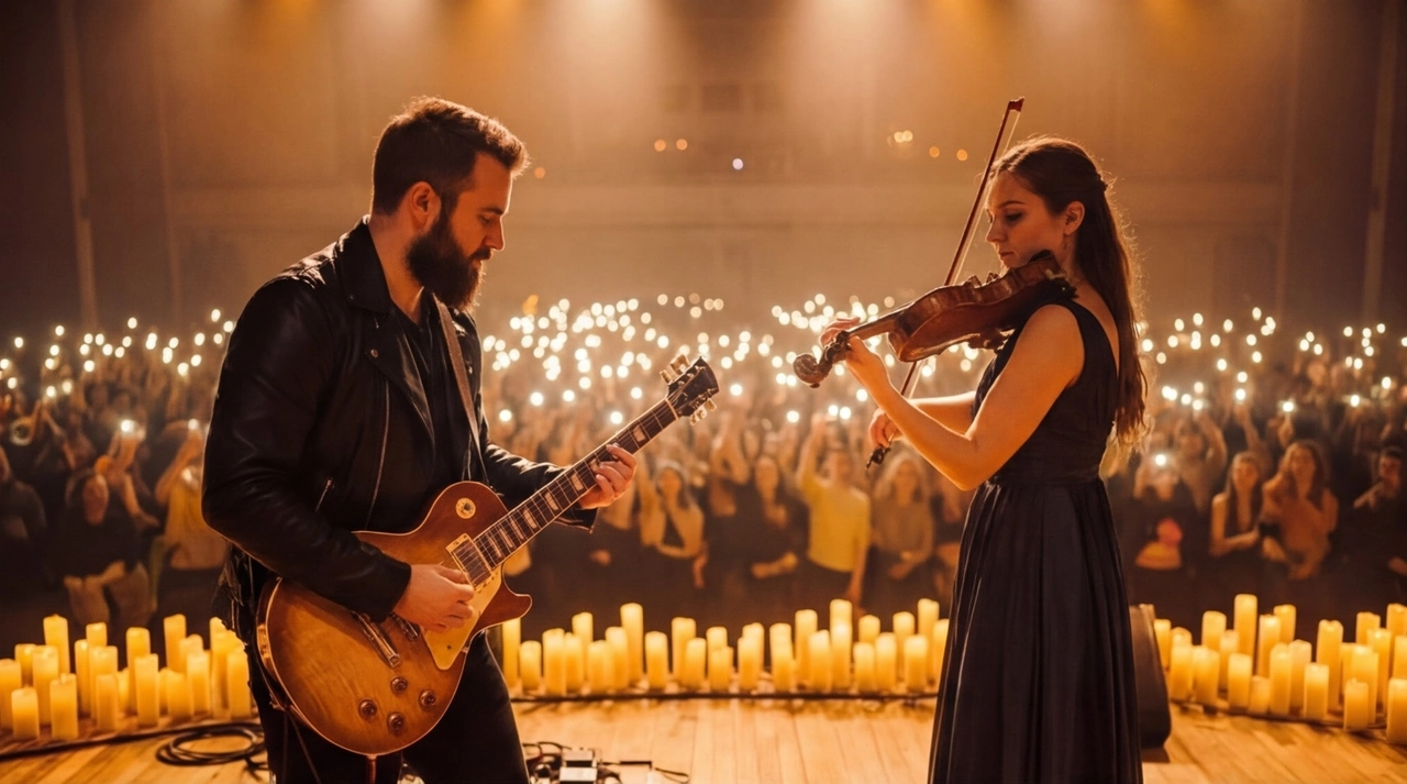 Оркестр при свечах - Аура Шоу. Главная музыка столетия. Нижний Тагил