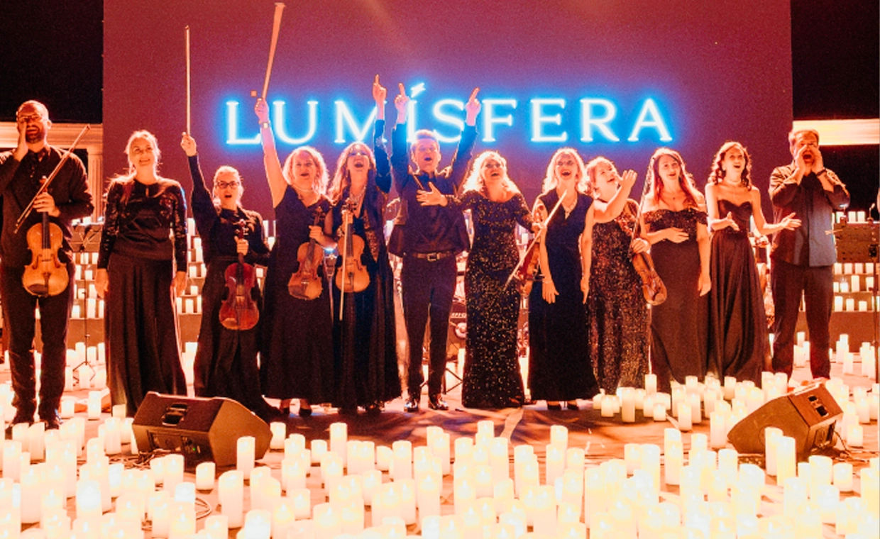 Lumisfera. Симфония в парке при свечах. Волгоград
